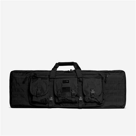10 Off Battle Bag Double Rifle Bag Black And Tan 36 Inch And 42 Inch