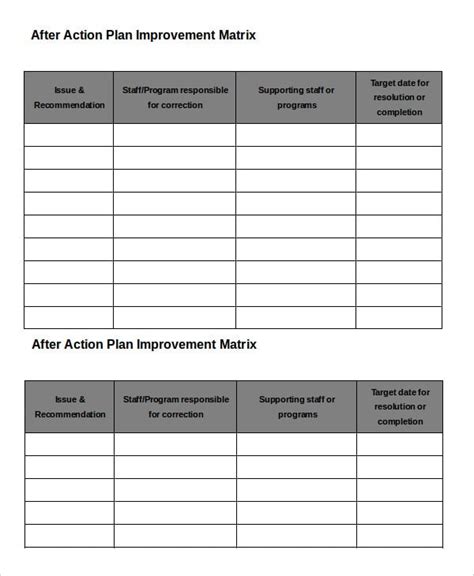 Fema After Action Report Template