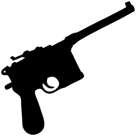 Cool Pistol Gun Sticker