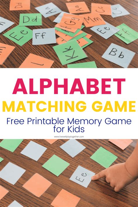 Abc Matching Game Printable Alphabet Letter Matching Clip Cards