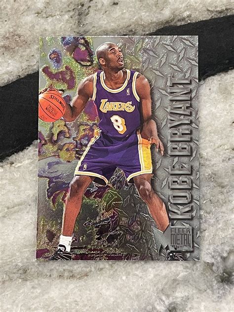 1996-97 Fleer Metal Kobe Bryant Rookie card number 181 - Kobe Bryant Cards