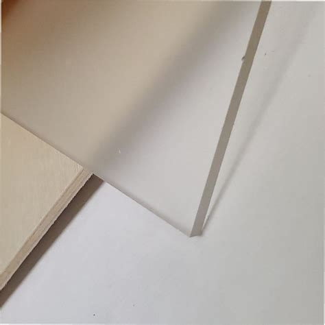White Frosted Acrylic Sheet For Laser Cutting Makerstock