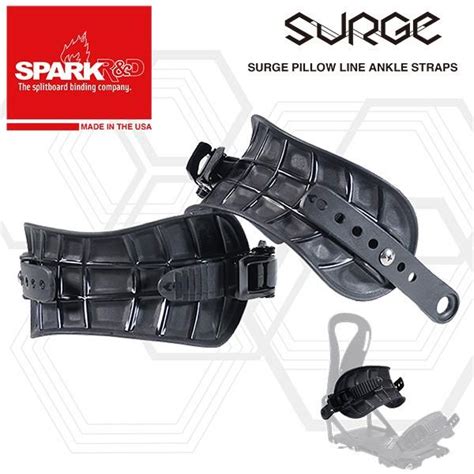 流行に Spark Ramp D SURGE Pillow Line Ankle Straps スパークRamp D アップグレードパーツ