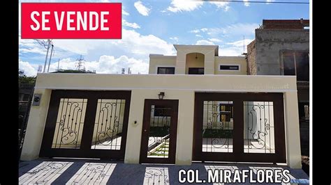 Casa Nueva En Venta En Colonia Miraflores Tegucigalpa Honduras