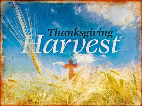 Thanksgiving Harvest Sermon Powerpoint