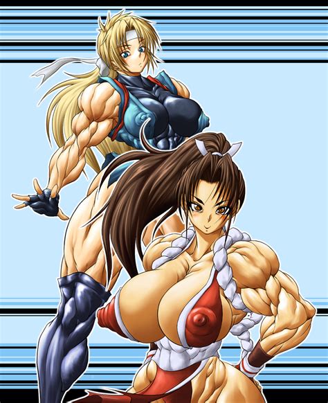 rule 34 breasts erect nipples extreme muscles fatal fury female