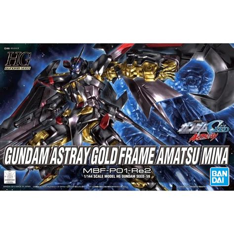 Gunpla Hg 1144 Gundam Astray Gold Frame Amatsu Mina Ace Cards