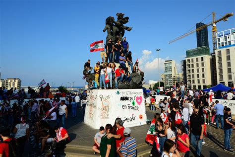 In Pictures In Beirut A Revolution In Unity Over Corruption Al