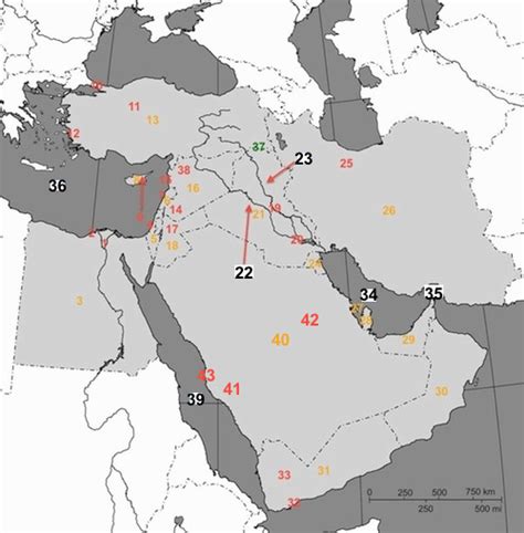 Mr Lucker Middle East Map Quiz By Soapsuds