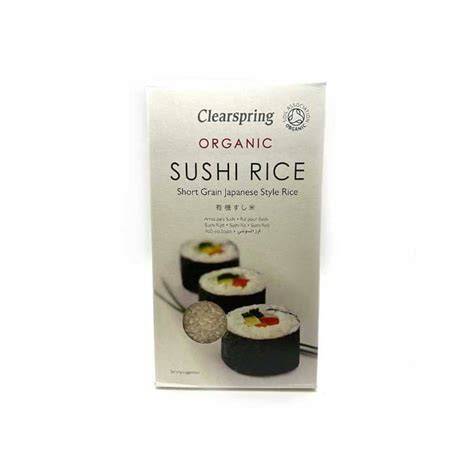 Clearspring Organic Sushi Rice White Uk