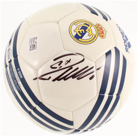 Cristiano Ronaldo Signed Real Madrid Logo Soccer Ball