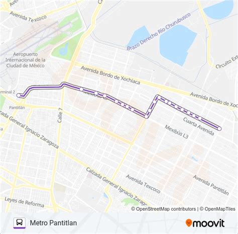 Ruta Toreo M Pantitlan Horarios Paradas Y Mapas Metro Pantitlan