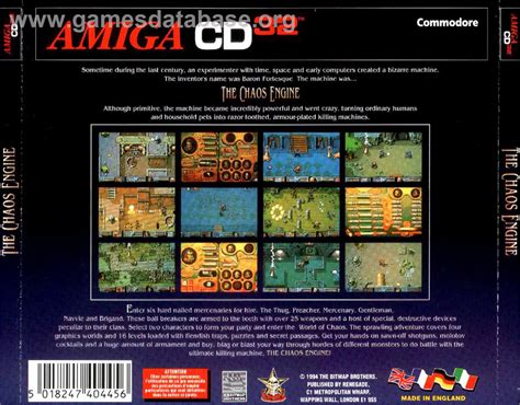 Chaos Engine Commodore Amiga Cd32 Games Database