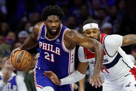 Sixers Win Fifth Straight Behind 48 Points From Joel Embiid In 146 128 Victory Over Wizards