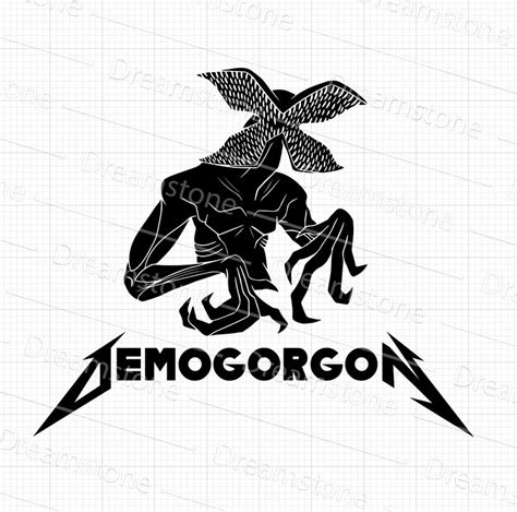 Demogorgon Svg And Png Clipart For Cricut And Silhouette Etsy