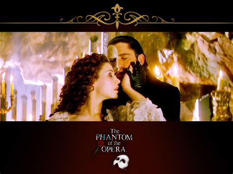 Erik And Christine Alws Phantom Of The Opera Movie Wallpaper