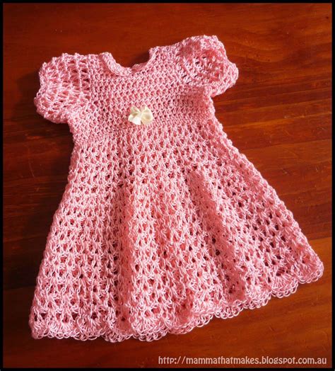 Wendy Thread Gown Free Pattern Crochet Dress Pattern Crochet Baby