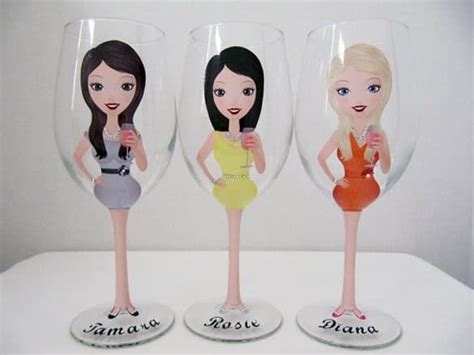 77 Cool Funny And Amazingly Unique Wine Glasses Decor Snob Custom Wine Glasses Character