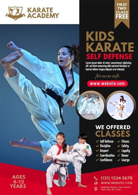 Karate Martial Arts Martial Arts School Martial Arts Girl First