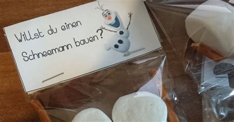 [diy] adventskalender special willst du einen schneemann bauen marshmallow tütchen d