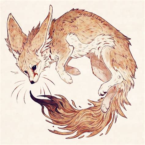 Giulialibard On Instagram “fennec Fox I M Glad People Are Enjoying This New Style Also The