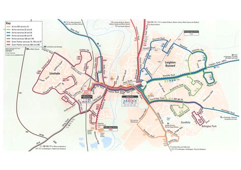 Bus Routes And Map Southern Leighton Buzzard