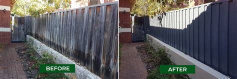Painting or staining a wood fence can help your fence last longer and look better. Wooden Fence Painting | We make ugly pinelap fences look great
