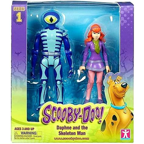 Scooby Doo Series 1 Daphne And Skeleton Man Action Figure 2 Pack