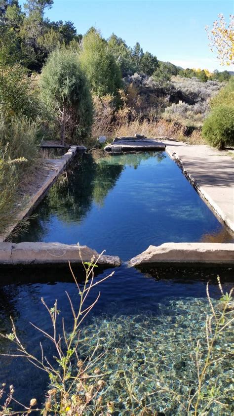 9 New Mexico Hot Springs A Couple Of Drifters Casas Bosque Viajes