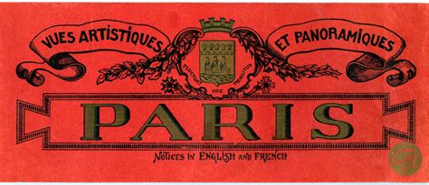 Free Vintage Clip Art Paris Label The Graphics Fairy