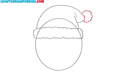 How To Draw A Santa Face Easy Drawing Tutorial For Kids