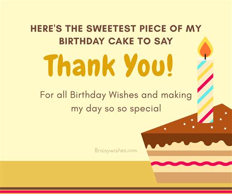 Thanks Quotes For Birthday Wishes In English : Thank You For Your ...
