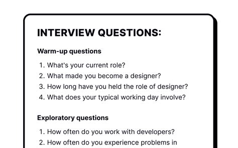 Creating A Ux Interview Guide Lesson Uxcel