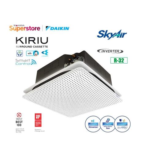 Promo Daikin Ac Surround Cassette Kiriu Skyair Smart Inverter Malaysia