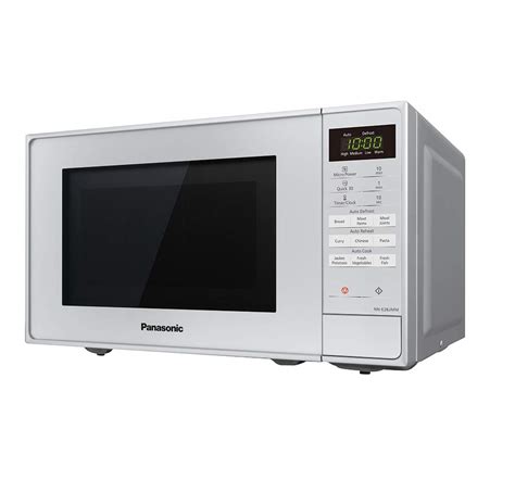 Panasonic Nn E28jmmbpq Compact Solo Microwave Oven With Turntable 800