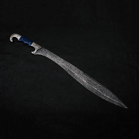 Damascus Machete Sword 9224 Black Forge Knives Touch Of Modern