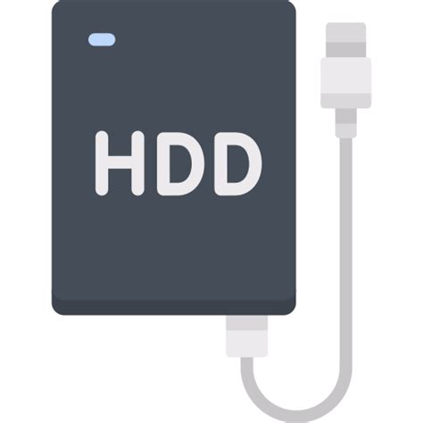 External Hard Drive Special Flat Icon