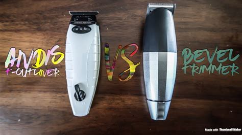 Bevel Trimmer Unboxing Andis Cordless T Outliner Comparison Youtube