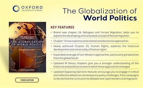 Globalization Of World Politics An Introduction To International