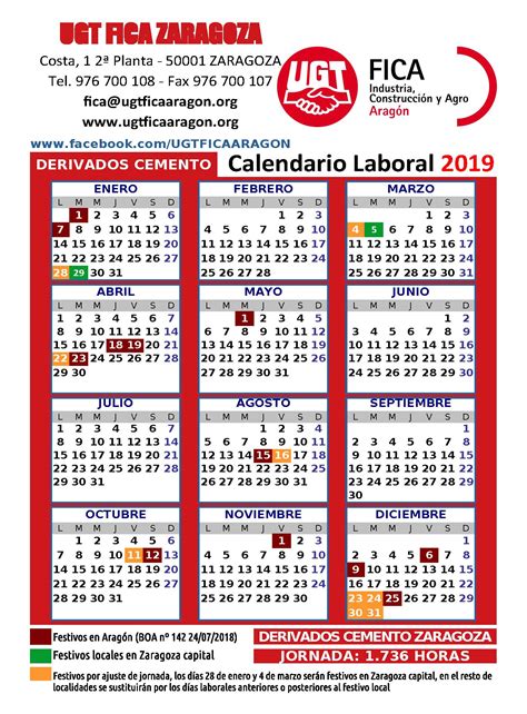 Calendari Laboral 2022 Construccion Barcelona Ugt Zona De Informaci N