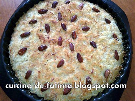 Bienvenue dans LUnivers Culinaire de Fatima Gâteau aux cheveux dange
