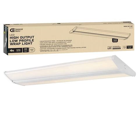 Reviews For Commercial Electric 4 Ft High Output 7500 Lumens