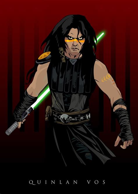 Quinlan Vos By Witchking08 On Deviantart Star Wars Images Star Wars Characters Star Wars