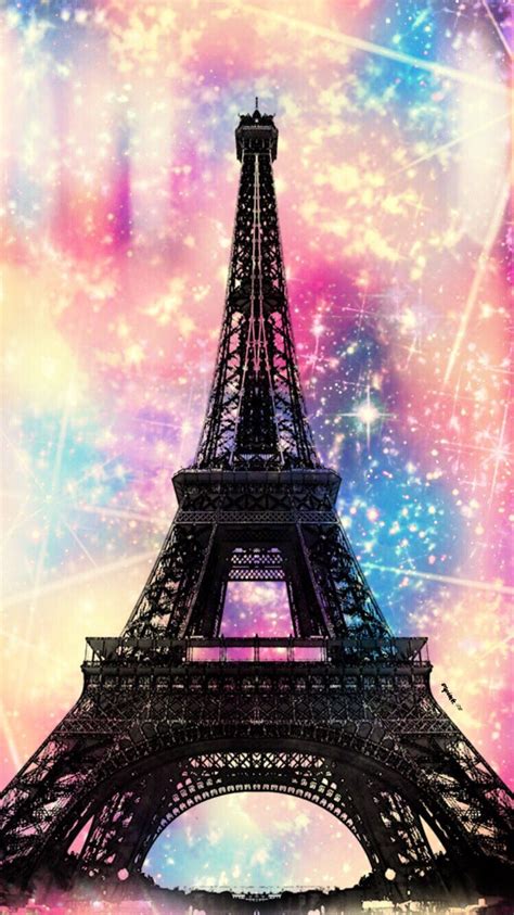 Romantic Girly Pink Paris Wallpaper Get Images One