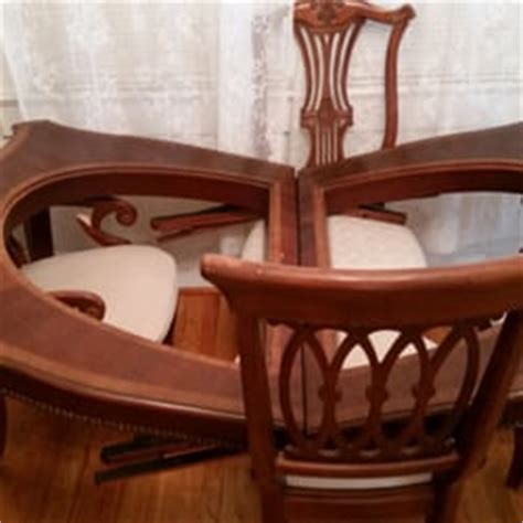 They look beat up but they are very sturdy. El Dorado Furniture - MIami Gardens, FL, United States. They sell dining room sets that are ...