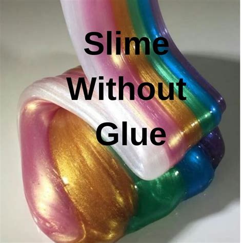 Diy Slime Without Glue Borax Or Cornstarch Sante Blog