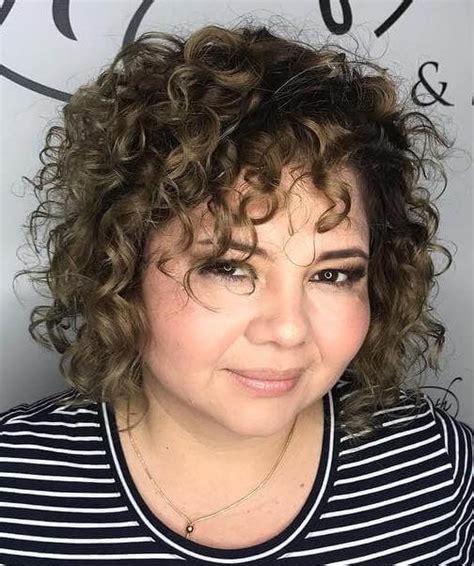 Cutting them yourself can save you a lot of money, but giving yourself a haircut can be intimidating. Short Curly Haircuts for Round Faces - 15+