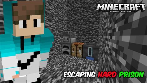 Escaping Impossible Bedrock Prison In Minecraft Youtube