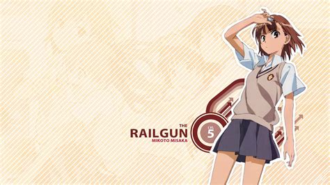 Anime A Certain Scientific Railgun Hd Wallpaper