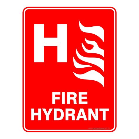 Fire Hydrant Sign